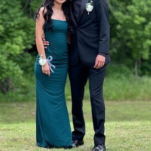 Forest Green Prom Dress
